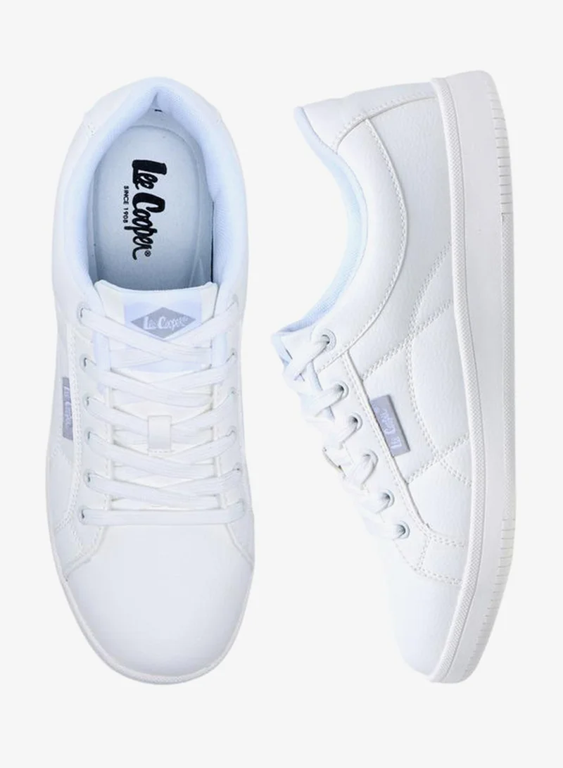 Lee Cooper Men's Solid Lace-Up Sneakers