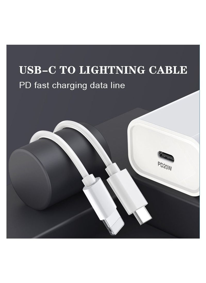 20W PD USB C Fast Charger Adapter for Apple iPhone 13 PRO MAX