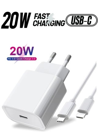 20W PD USB C Fast Charger Adapter for Apple iPhone 13 PRO MAX - pzsku/ZFC64033D91AB58EFA710Z/45/_/1738064322/bb83aed4-095a-4e0f-89a4-bf8209c42a6f