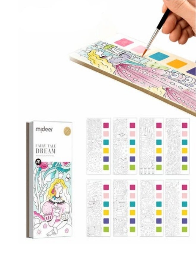 ميكسد مجموعة الرسم الفني للأطفال الألوان المائية للأطفال كتب الصور - Image 1