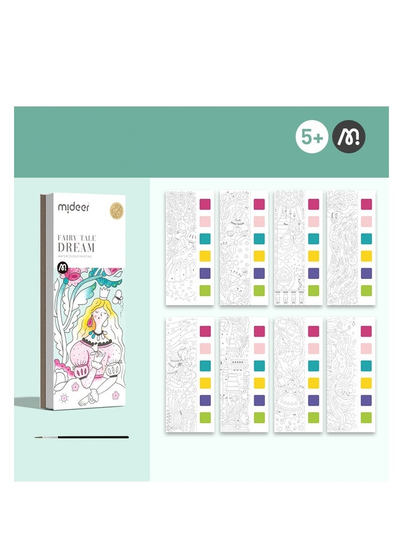 ميكسد مجموعة الرسم الفني للأطفال الألوان المائية للأطفال كتب الصور - Image 2