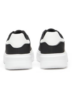 U.S. Polo Assn. Men's Black Low-Top Sneakers - Modern Style with Lace-Up Design and Comfort Cushioned Sole for Everyday Wear  - Image 4