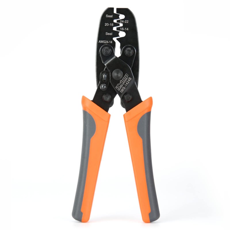 iCrimp Weather Pack Sealed Connector Crimping Tool Wire Crimper for Delphi MetriPack 150 280 WeatherPack Terminals AWG2414