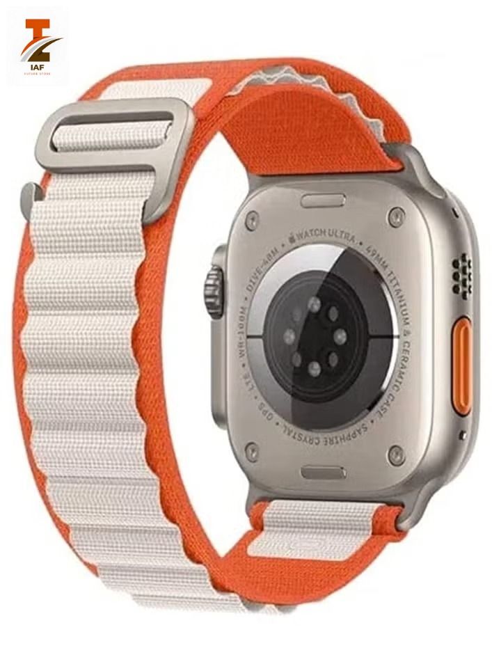 IAF apple watch alpine Loop Band 49mm/45mm/44mm Nylon Woven Sport Strap Compatible with watch series 8/Ultra/7/SE/6/5/4/3/2/1 - Image 1