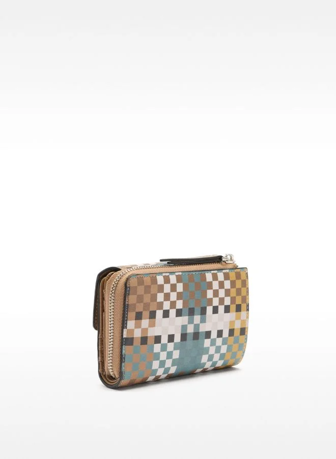 PARFOIS SQUARES-PRINTED WALLET