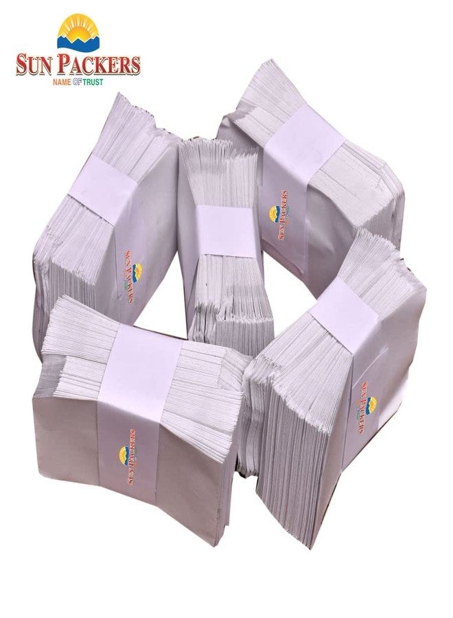Sun Packers - Premium Small White Envelopes 500pcs Box 3 x 2.5 Inch 75GSM Passport Photo & Madicine Envelope White - Image 4