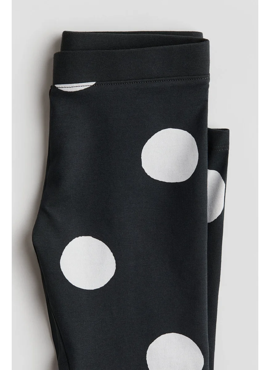 H&M Printed Jersey Leggings