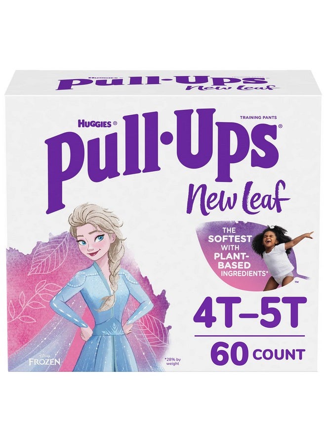 Pull-Ups Pull-Ups New Leaf Girls' Disney Frozen Potty Training Pants, 4T-5T (38-50 lbs), 60 Ct  - Image 1