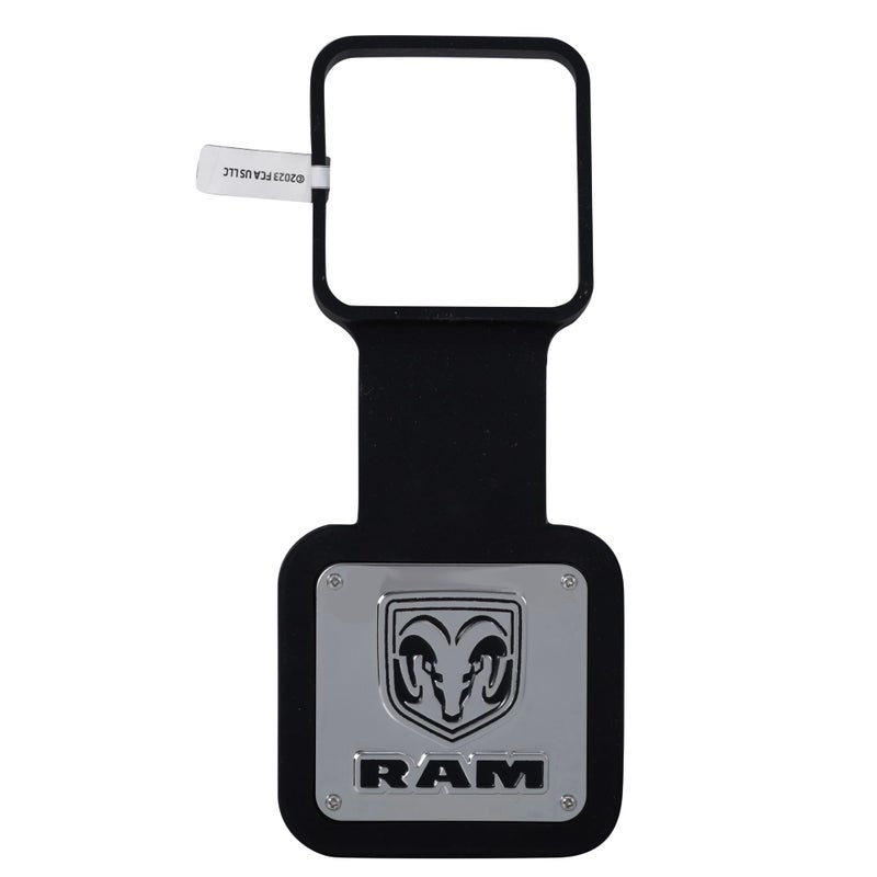 Plasticolor 002303R01 RAM Metal Plate Silicone Hitch Plug