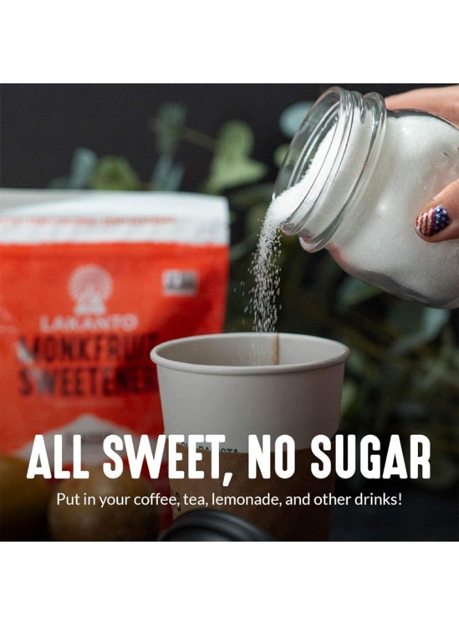 لاكانتو محلي لاكانتو من فاكهة الراهب – بديل للسكر الأبيض – خالٍ من السعرات الحرارية – مناسب للكيتو – وزن 454 جرام - Image 4