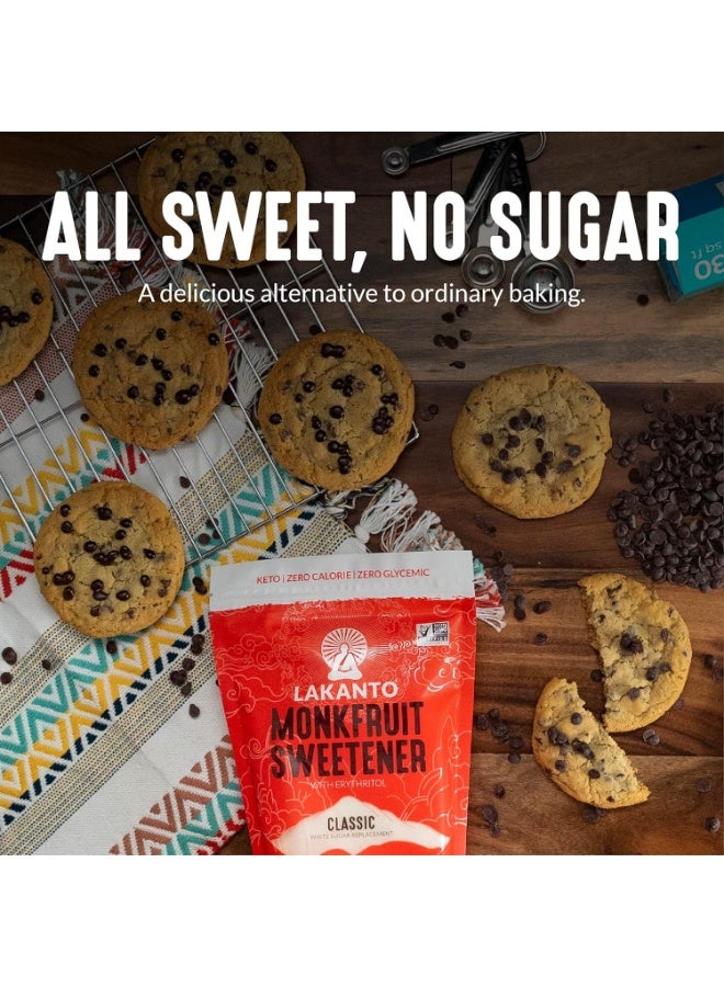 لاكانتو محلي لاكانتو من فاكهة الراهب – بديل للسكر الأبيض – خالٍ من السعرات الحرارية – مناسب للكيتو – وزن 454 جرام - Image 2