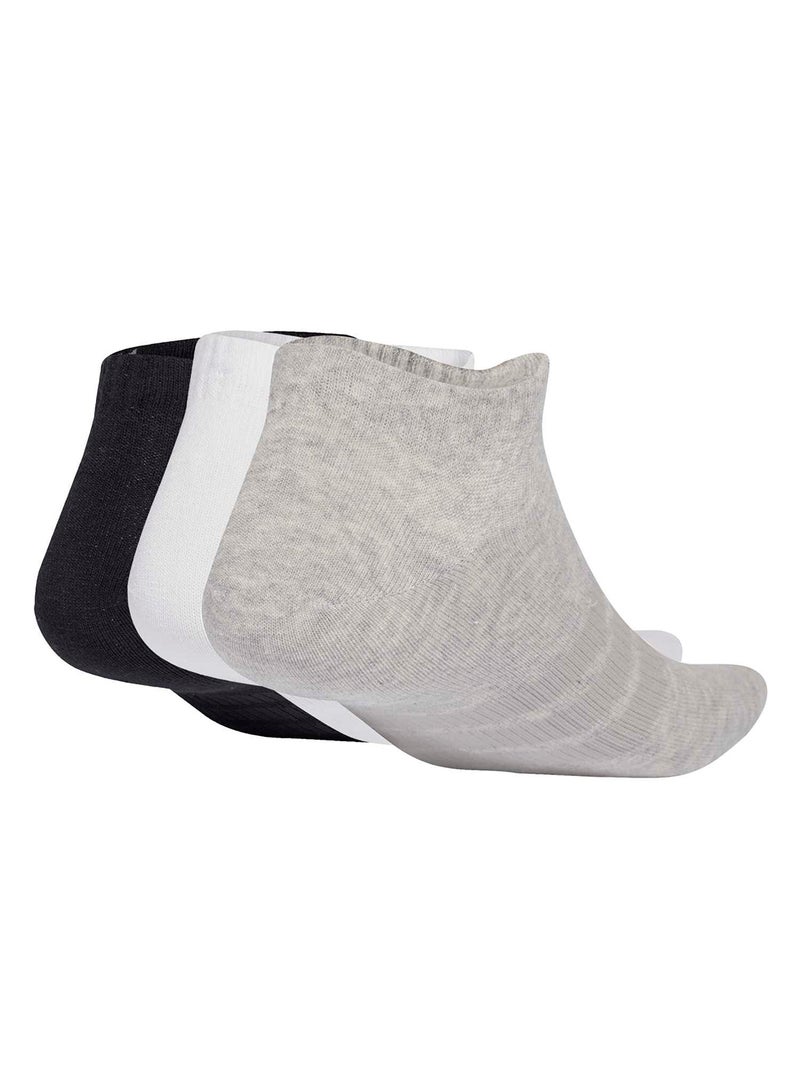 Adidas Thin&Light Essentials Low Cut Socks 3 Pair Pack - Image 2