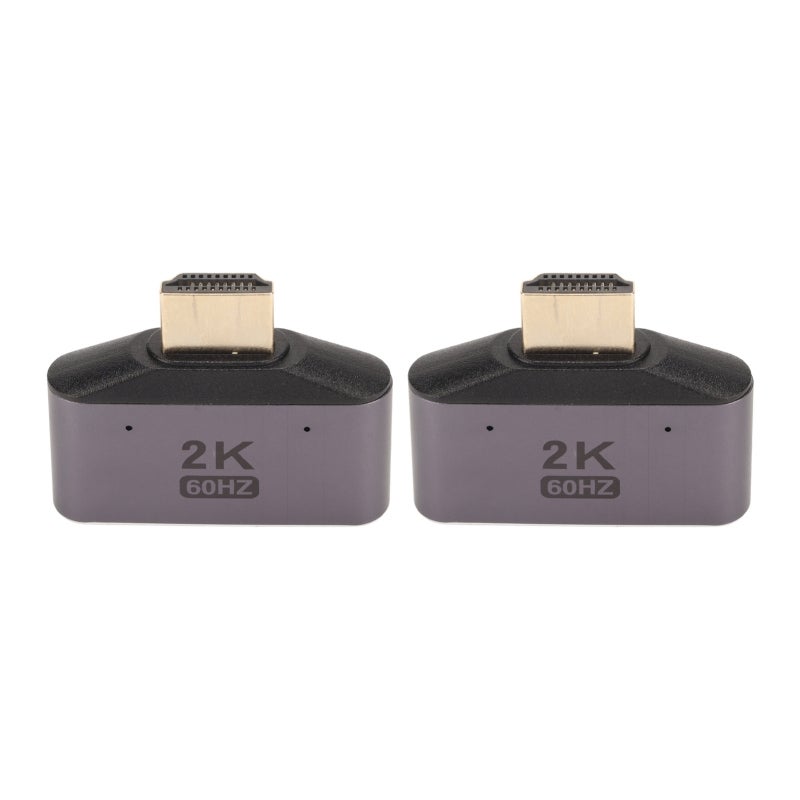 HD Multimedia Interface Male to Dual Female Adapter 2K 60Hz High Resolution - Gold Plated Connectors Stable Signal Splitter for PCs Laptops HDTVs - Image 3