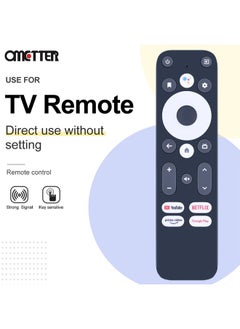 OMETTER New Voice Remote Control for Mecool KM2 4K Certified Android TV Box Google G10 YAY GO BOX Leyf EKO 