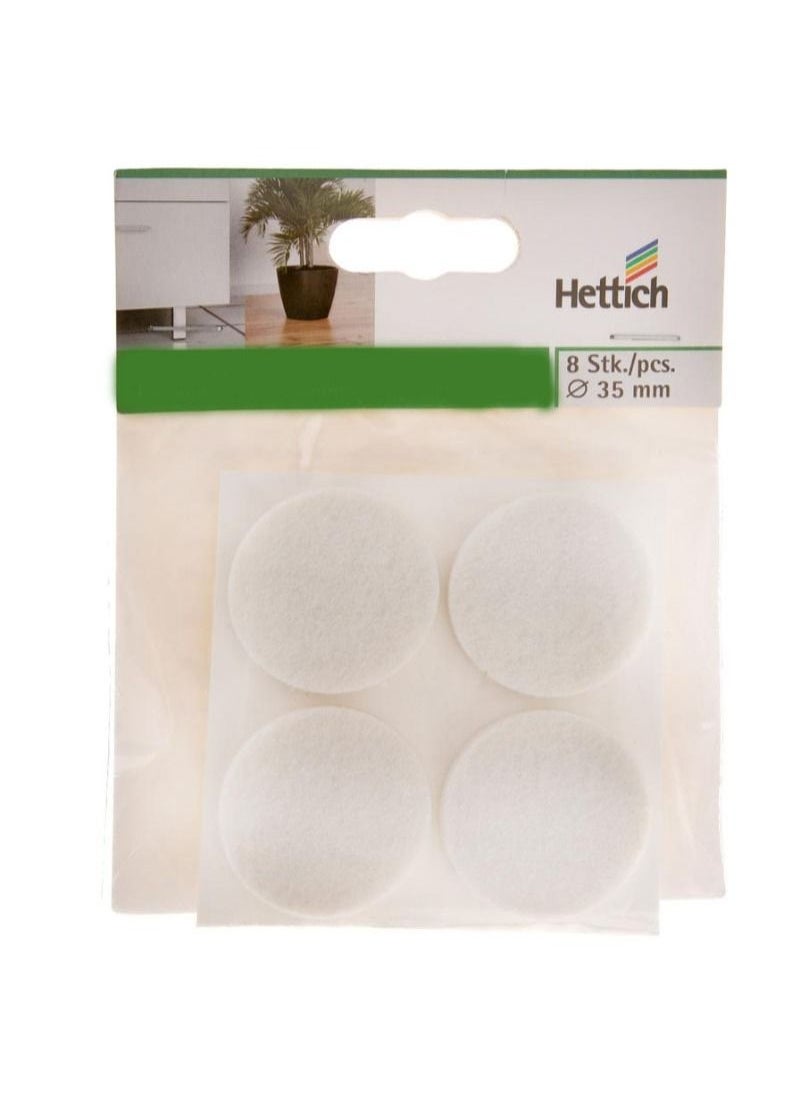 Hettich Hettich Self Adhesive Felt Glide 8 Pieces 