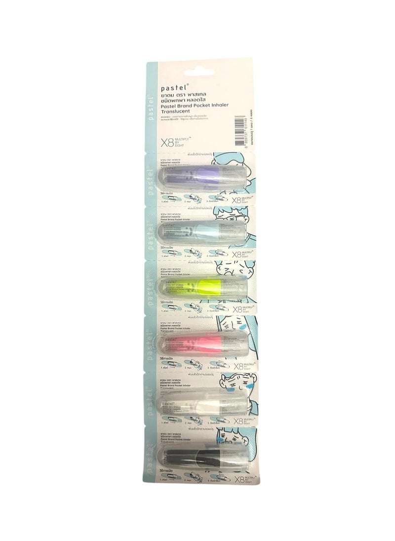 PASTEL Pastel brand pocket inhaler translucent 
