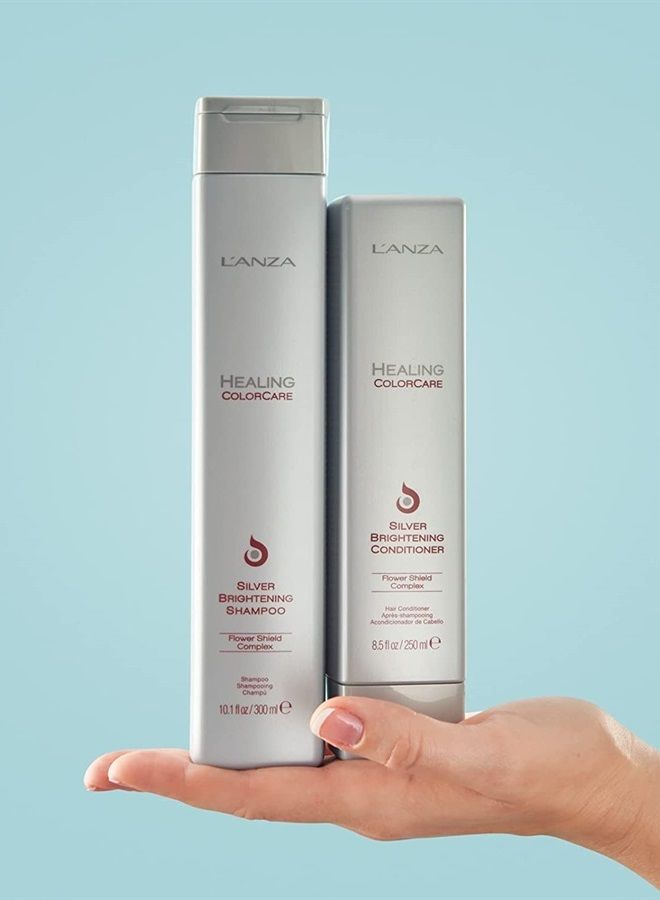 L'anza Healing Colorcare Silver Brightening Shampoo, 1.7 Fl Oz (Pack of 1) - Image 4