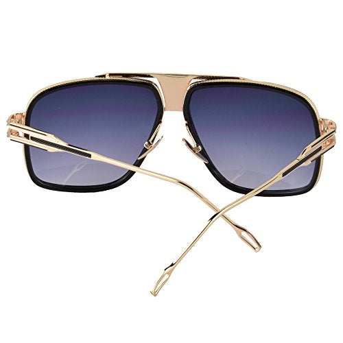 Gobiger Aviator Sunglasses for Men 100% UV Protection Goggle Alloy Frame with Case… - Image 2