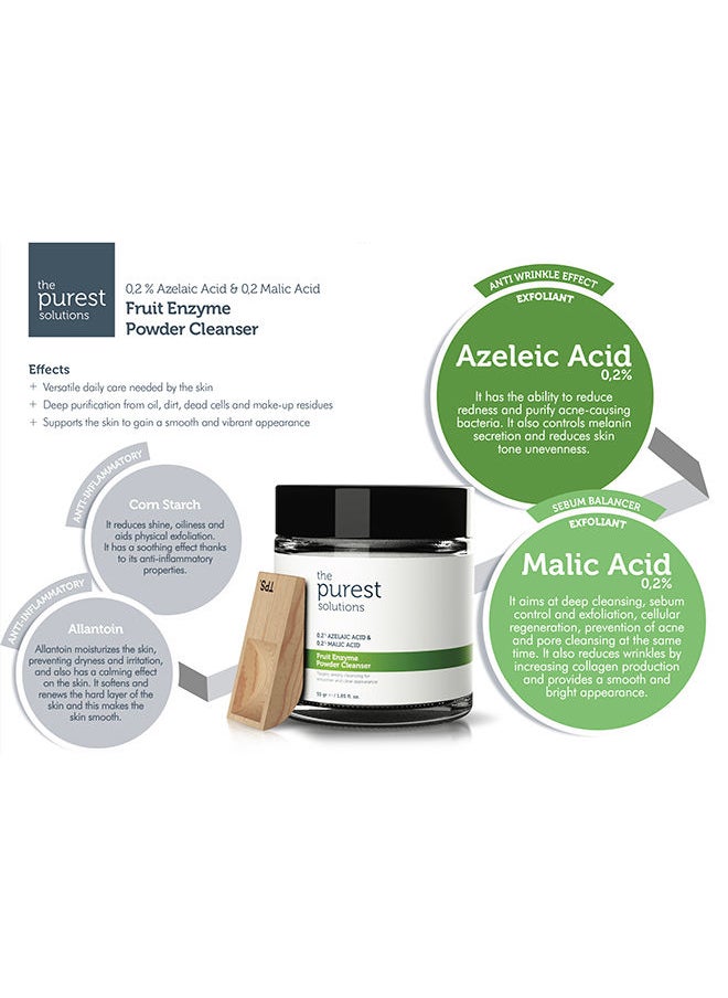 the purest solutions Fruit Enzyme Powder Cleanser  - Image 4