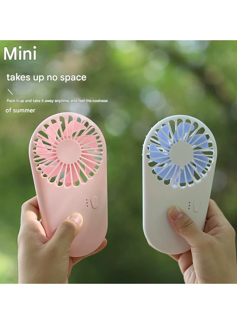 Goolsky Mini Pocket Handheld Fan with Stand – USB Rechargeable Portable Cooling Fan, Travel/Office/Outdoor Use - Image 4