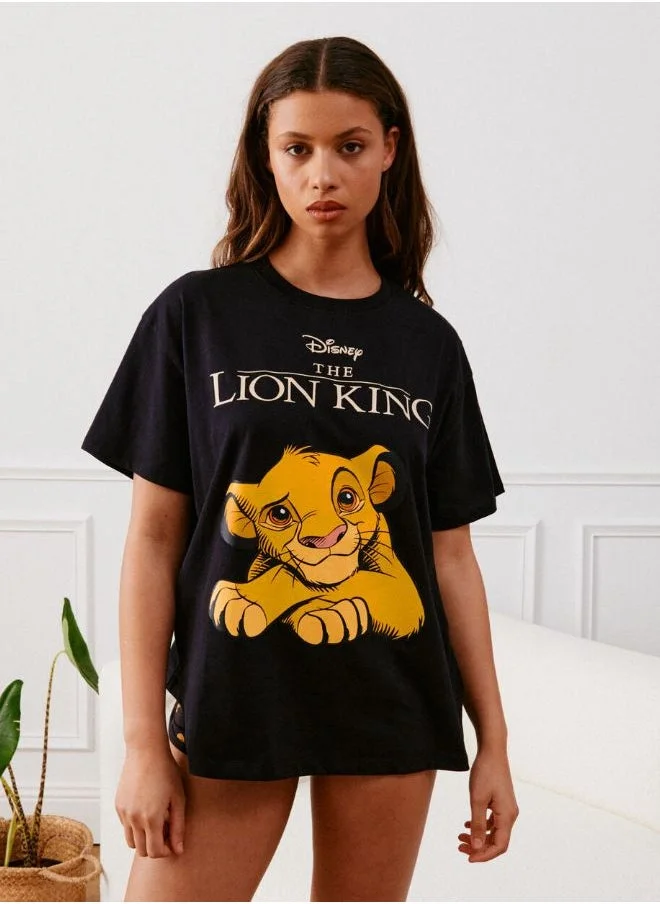 UNDIZ Lion king fleece shorts