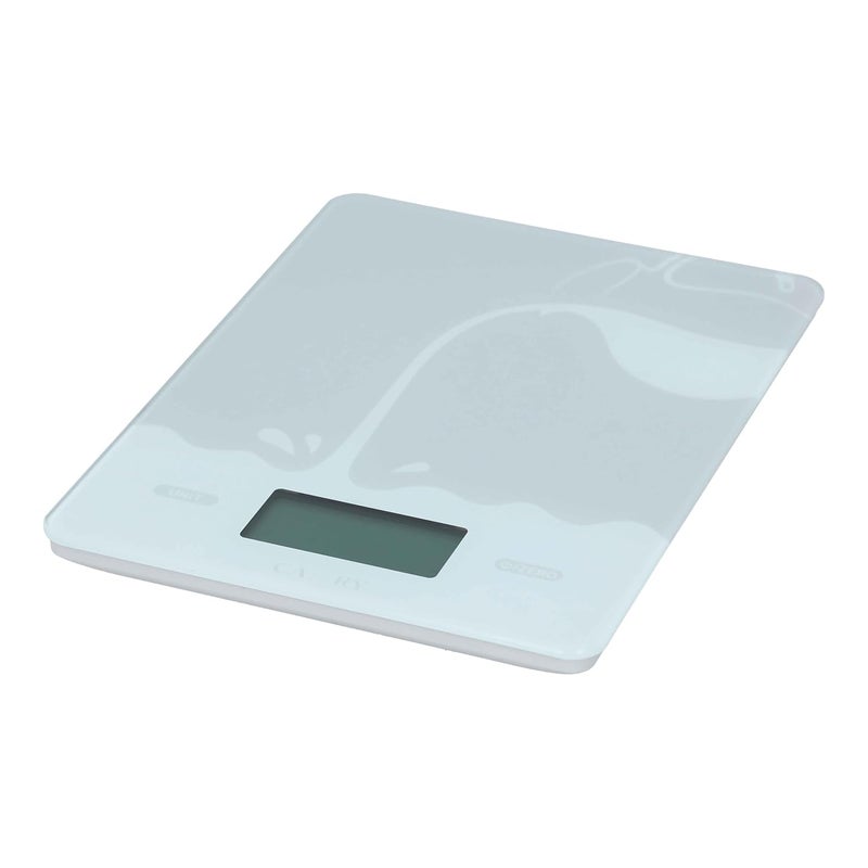 CAMRY Premium Grade Stainless Steel Plate Lightweight Rechargeable Kitchen Scale White EK9380HR - Image 2