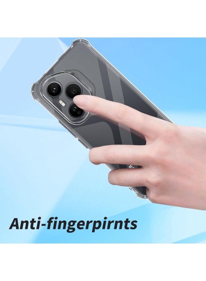 جراب شفاف مقاوم للصدمات من مادة TPU للهاتف المحمول، جراب واقٍ رفيع من السيليكون الناعم لهاتف Honor 400 Pro - Image 5