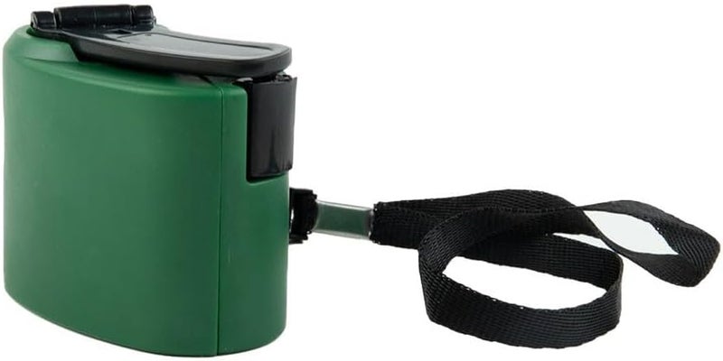 USB Hand Crank for CHARGER Generator with Manual Dynamo for Mobile Phones Digital Devices Portable Power Source for Travel Outdoor Use ABS Material with Indicator Light(Green) - Image 4
