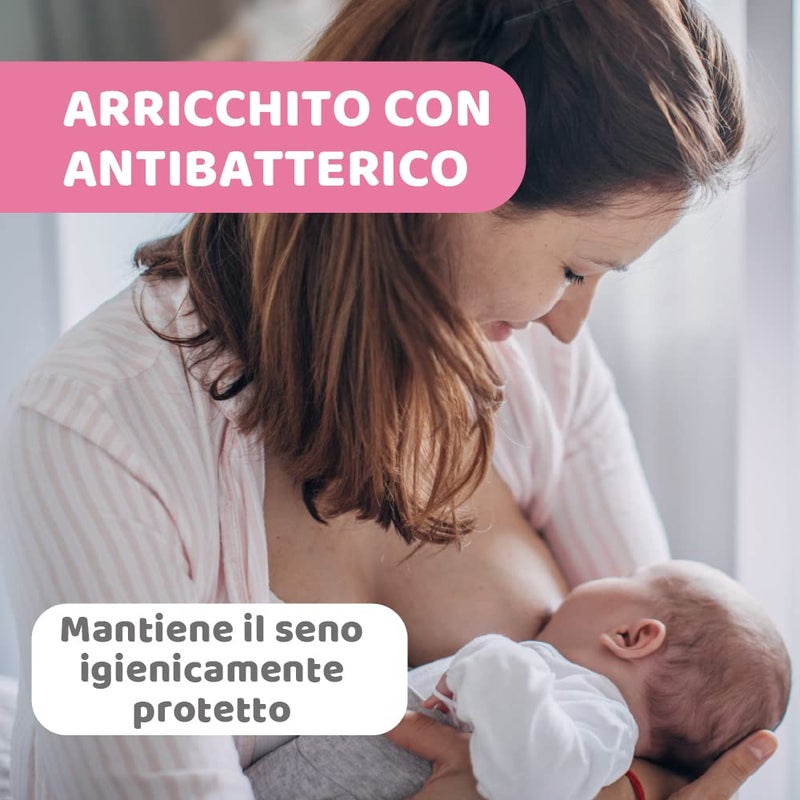 Chicco وسادات رضاعة مضادة للبكتيريا من شيكو، رقيقة للغاية وقابلة للتنفس مع تقنية امتصاص فائقة، مختبرة جلدياً (30 قطعة) - Image 4
