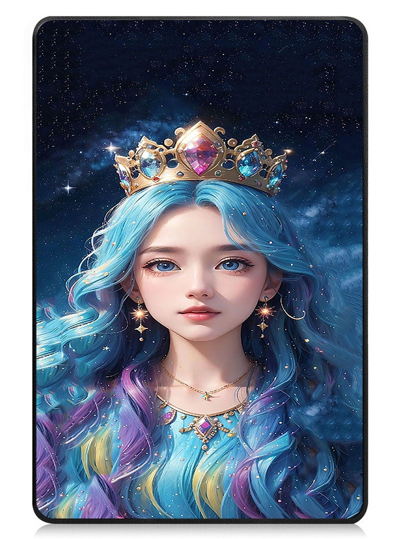 Theodor Protective Flip Case For OnePlus Pad 2 (2024) & OnePlus Pad Pro (2024) With Trifold Stand Auto Wake Sleep Shockproof Cover Girl 3  - Image 1
