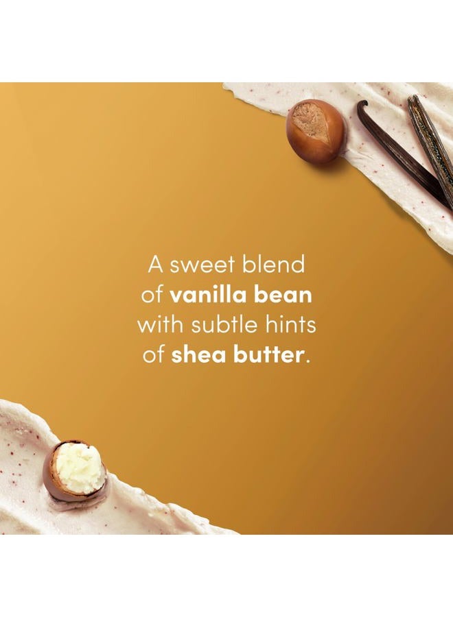 Dove سكر الفانيليا وزبدة الشيا مقشر للجسم ينظف ويغذي بعمق لبشرة ناعمة ومشرقة 15 أونصة - Image 4