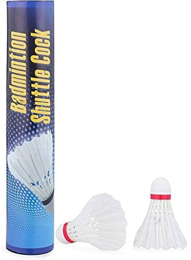 DESCTIDY كرة الريشة من ديسكتيدي - سرعة 76 - قاعدة من الفلين - درجة البطولة - لون أبيض متين (عبوة من 10 كرات في صندوق واحد) - Image 3