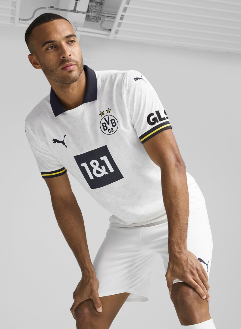 PUMA Borussia Dortmund 24/25 Third Mens White Jersey - Image 1