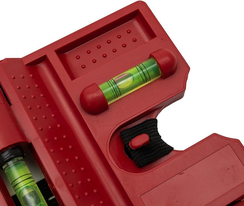 Magnetic Fence Post Level With Strap And 3 Bubble Vials For Metal Or Wood - Image 5