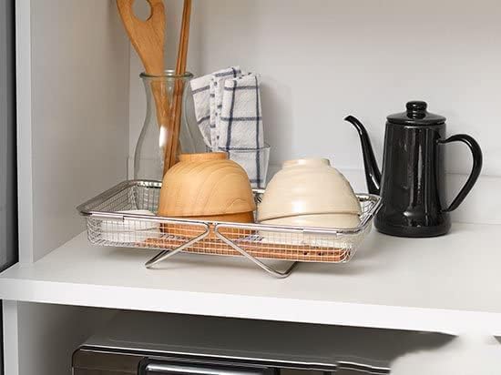 DIKPUL GROUP Kitchen Stainless Steel Over The Sink Colander Sink Washing Basket for Kitchen Expandable Strainer Basket Colander with Mesh for Kitchen Sink Strain Drain Rinse - Image 4