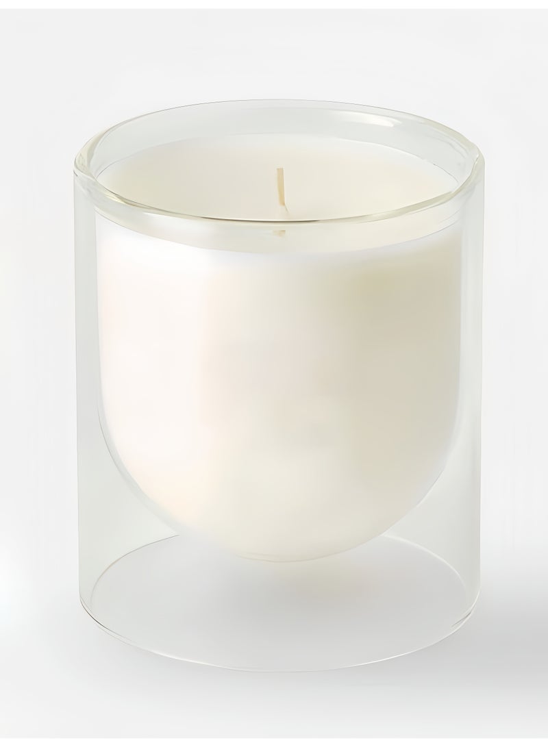 Lavender Scented Candle 250g - Double Wall Glass Jar, Smokeless, Pet Friendly, Large Capacity Aromatherapy Candle for Home Decor and Gift - Image 4