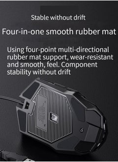 M MIAOYAN M MIAOYAN wired mouse USB socket office game daily dedicated mechanical mouse suitable for laptop desktop computer  - Image 3