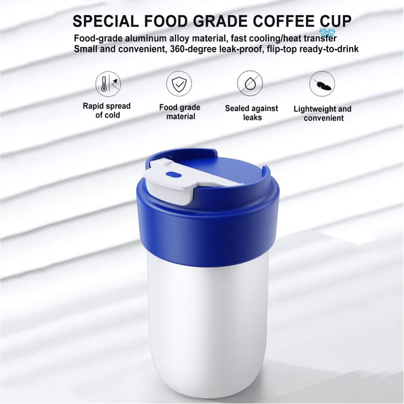 12V Car Cup Cooler Warmer Dual Function Hot Cold Digital Display Temperature White - Image 3