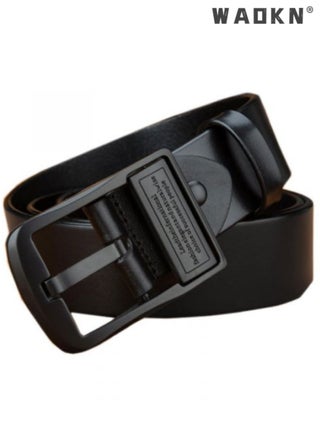 Men's Casual Leather Jeans Belts Classic Fashion Belt Buckle  Belt,Adjustable Waist Belt for Business Casual，Leather Dress Belts for Men,  Men's