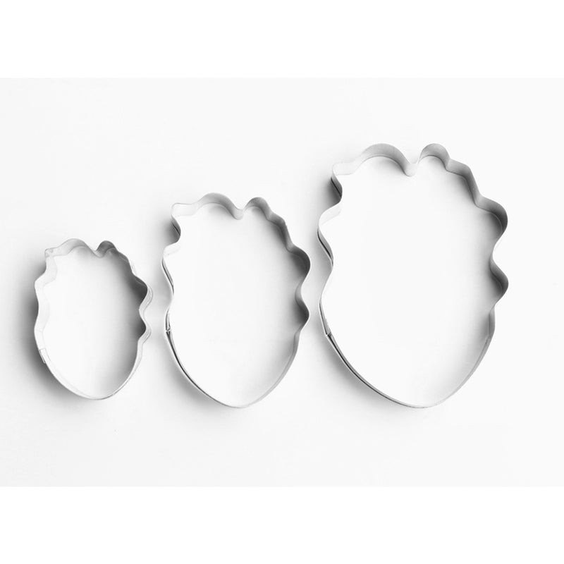 1 Set 6 Pcs Stainless Steel Fondant Cake Cookie Cutting Molds ( ) - Image 3