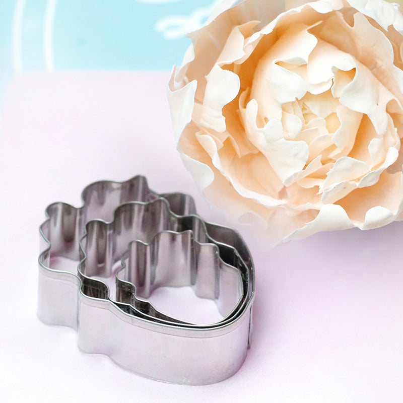 1 Set 6 Pcs Stainless Steel Fondant Cake Cookie Cutting Molds ( ) - Image 4