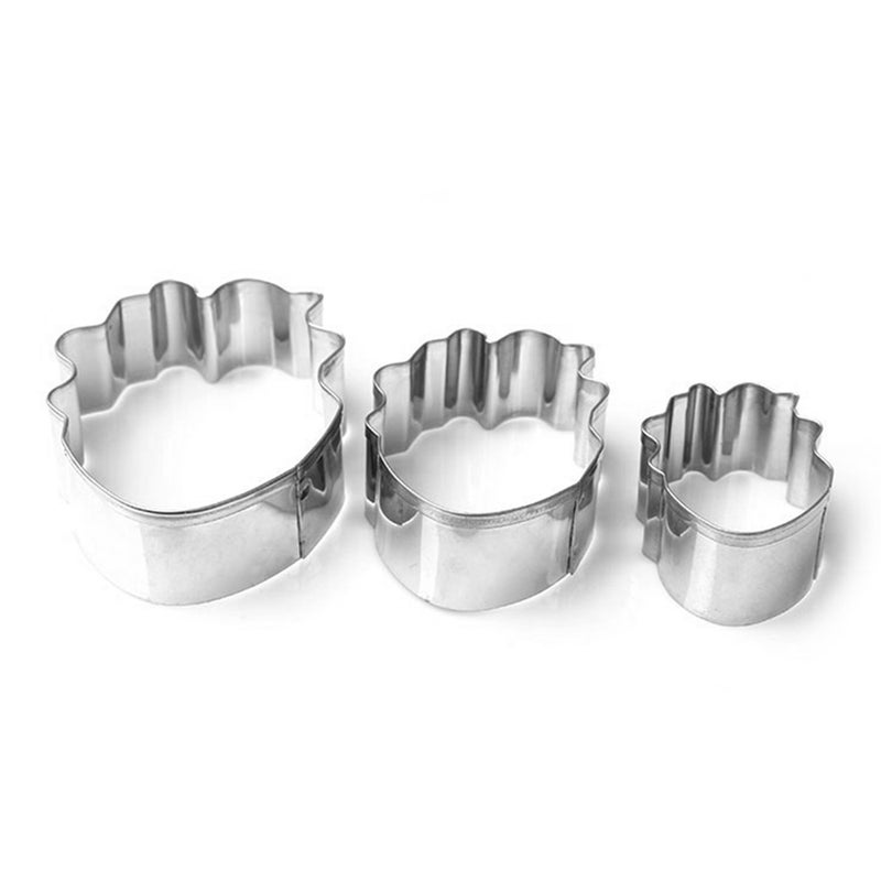 1 Set 6 Pcs Stainless Steel Fondant Cake Cookie Cutting Molds ( ) - Image 2