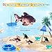 HSLCGF 20 PCS Miniature Ocean Theme Mini Resin Ocean Animals Ocean Mini Shark Figurines Resin Axolotl for DIY Fish Tank Accessories Micro Landscape Aquarium - Image 4