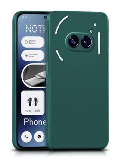 Houmt Nothing Phone 2A 5G Case Cover Inner Velvet Fabric Lining Matte Case Soft Silicone Flexible Camera Lens Protection Case for Nothing Phone 2A 5G 6.7-inch  - Image 1