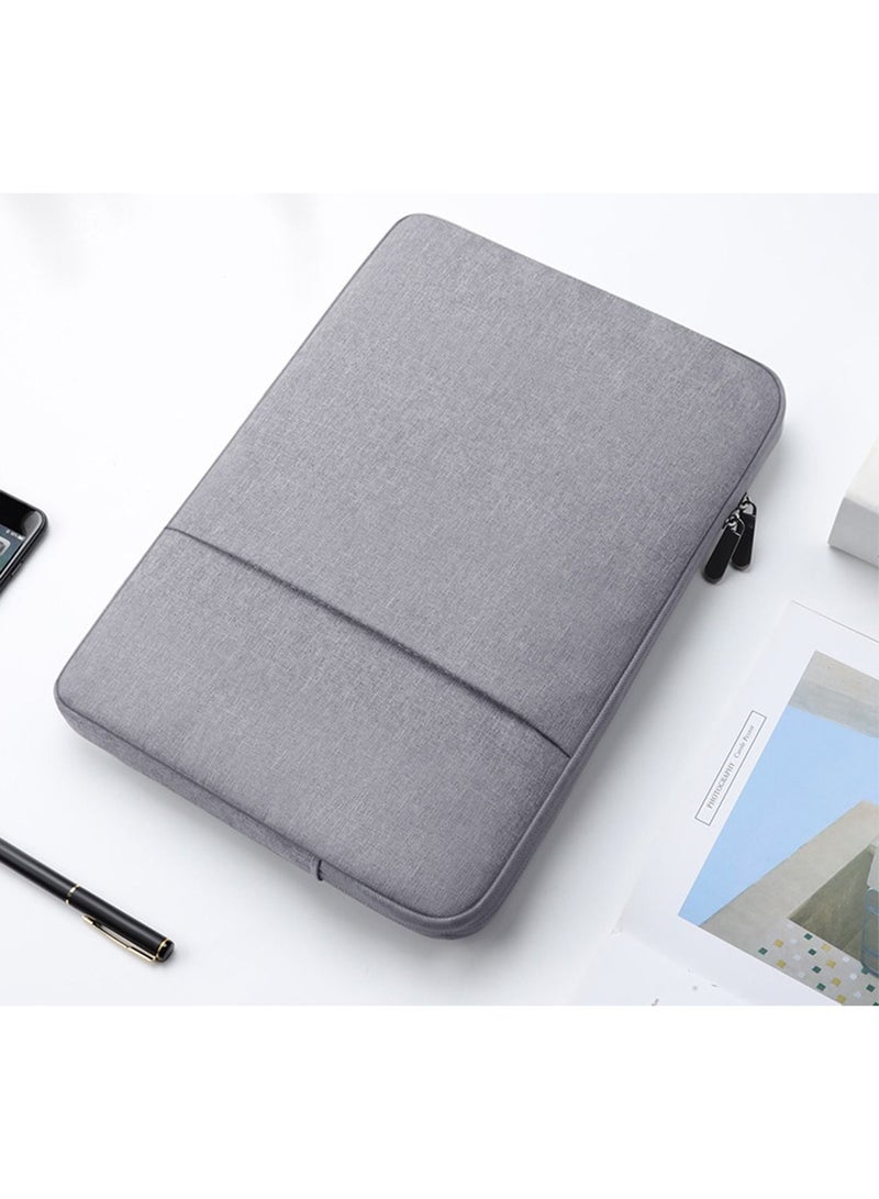 13 Inch Tablet Sleeve Bag Carrying Case iPad Pro (6th/5th/4th/3rd Gen) 13" Surface Pro 9/8/X Protective Bag with Pocket Gray - Image 1