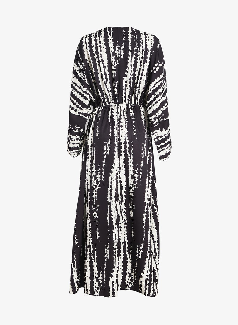 جينجر بلس فستان   أحادي اللون واسع - Image 3