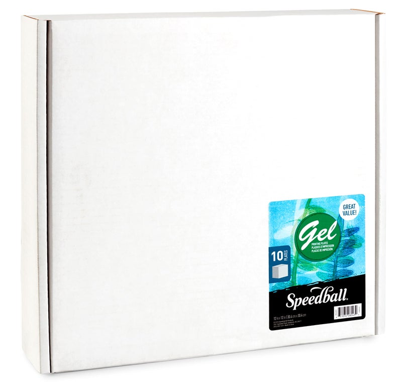 Speedball 8043 12" x 12" Gel Printing Plate (10 Plates) - Image 2