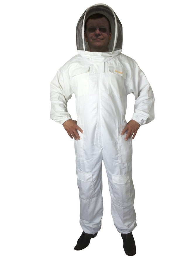 Bee Smart 400 Bee Keeping Suit with Fencing hat/Veil - Size X Large - Image 1