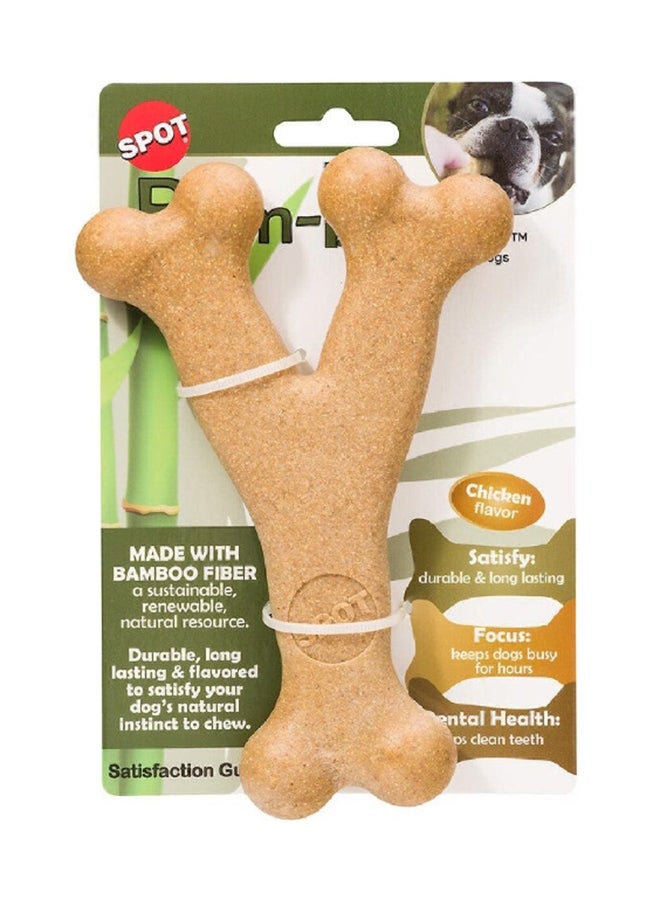 سبوت لعبة مضغ على شكل عظمة بنكهة الدجاج للكلاب بني 7 إنش 8030484 - Image 1