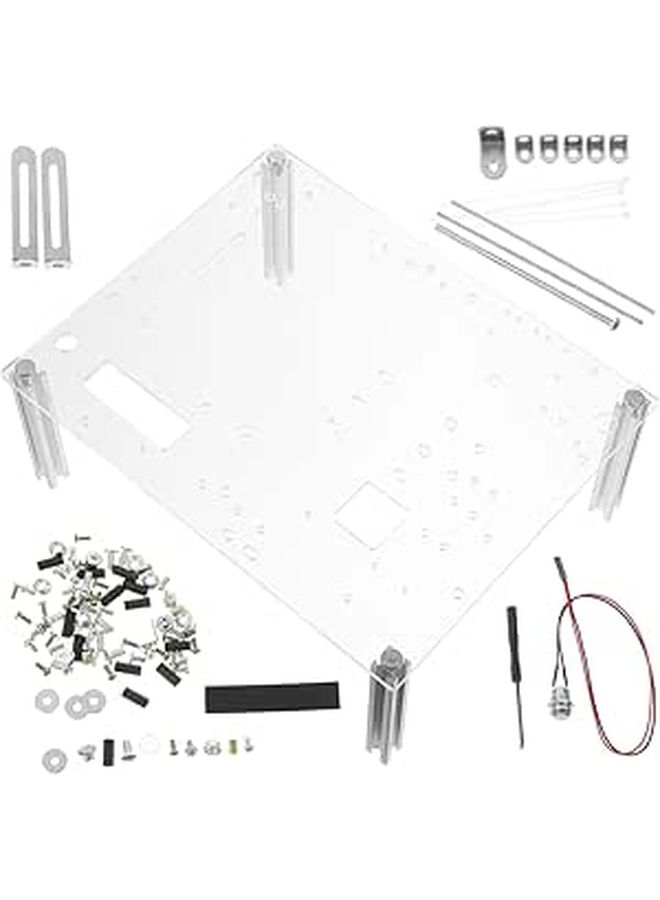 Open Air PC Case DIY Chassis Bracket For MATX Motherboard Base Stand Compact Design Video Card Storage Rack Workstation Frame - Image 1